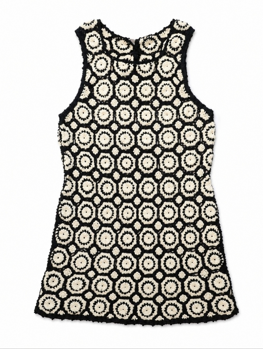 Free People Crochet Cotton Dress XS
